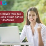 Thủ tục chuyển thuê bao Cá nhân sang Doanh nghiệp VinaPhone