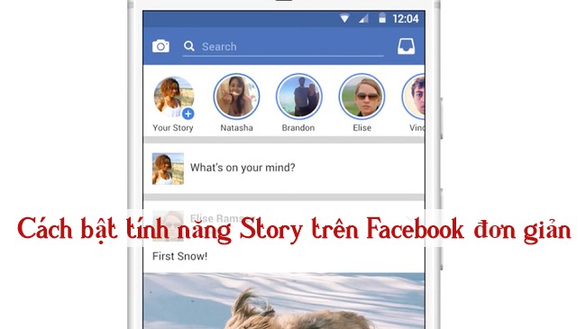 cach bat tinh nang story tren facebook 