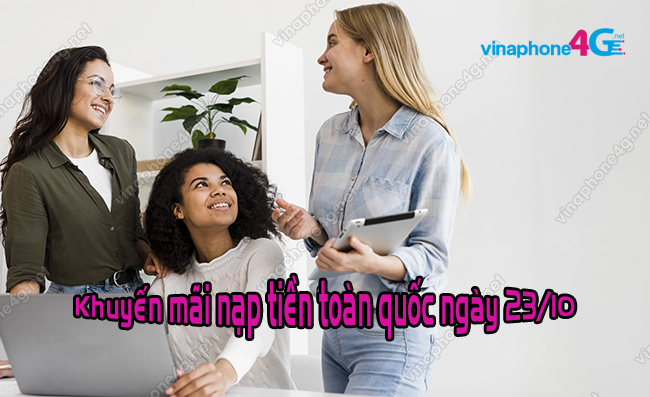 khuyen mai nap tien vinaphone toan quoc