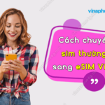 cach chuyen sim thuong sang esim vinaphone