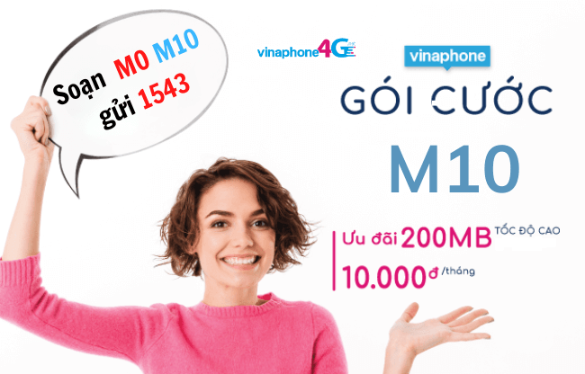 goi cuoc m10 vinaphone