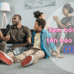 xem 1 tran bong da ton bao nhieu gb