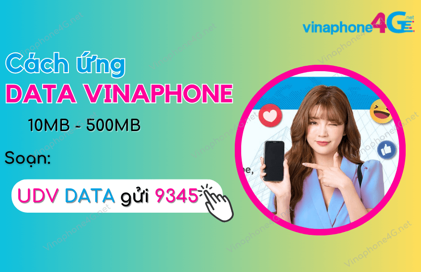 cach ung data vinaphone