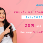 khuyen mai vinaphone ngay 2 6 2023