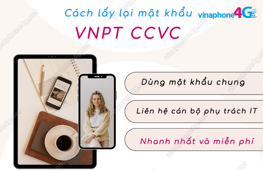 cach lay lai mat khau vnpt ccvc