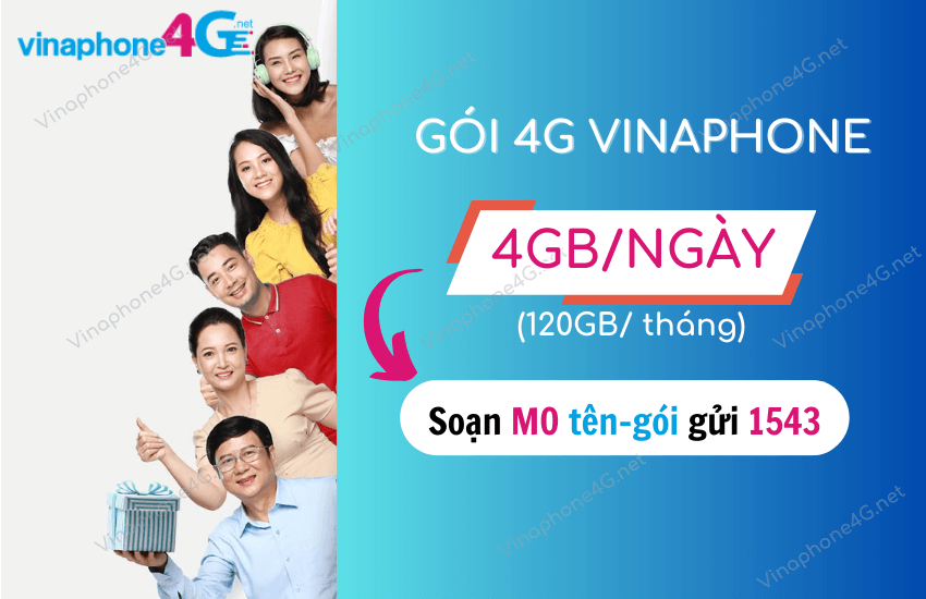 goi cuoc 4g vinaphone 4gb ngay